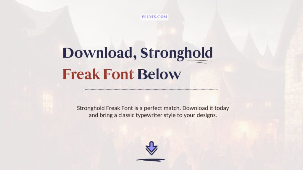 Stronghold Freak Font Download