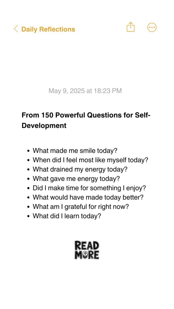 Daily Reflections