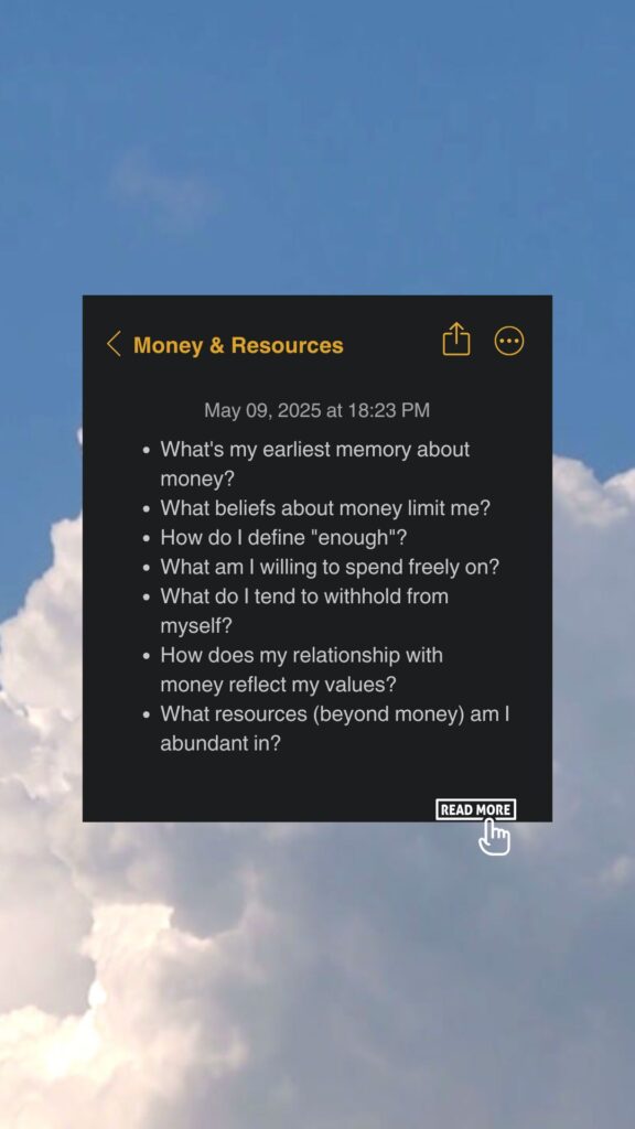 Money & Resources